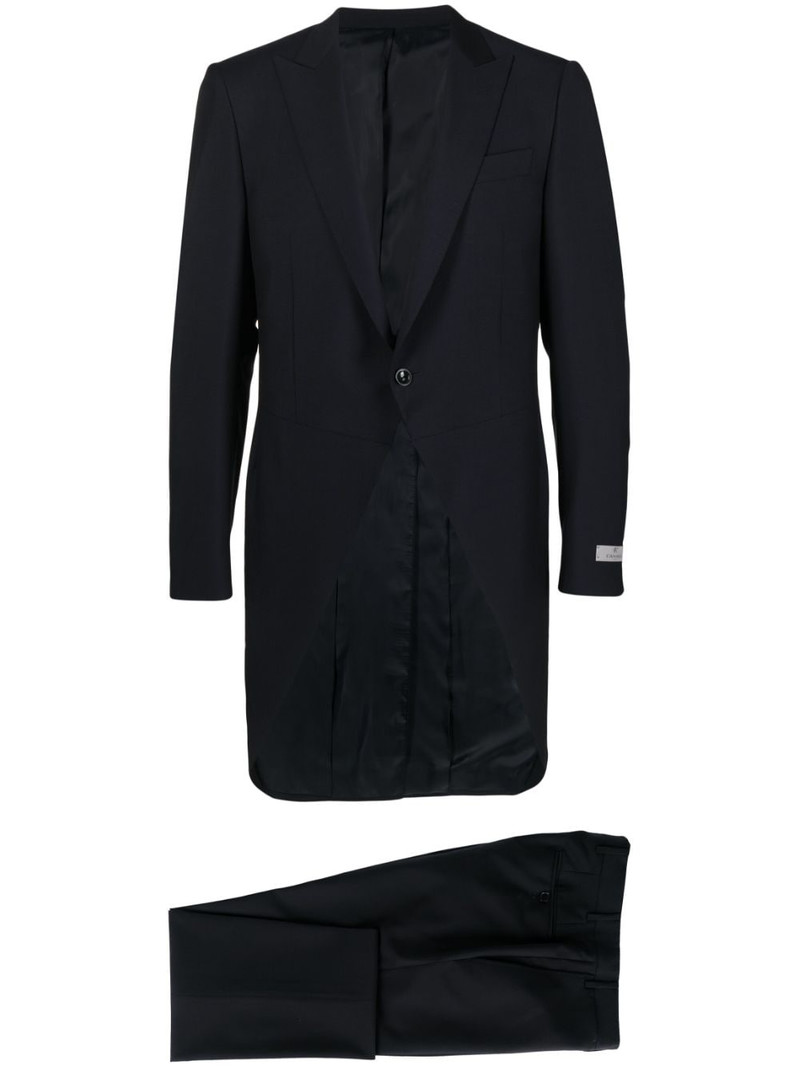 single-breasted wool-mohair suit 1