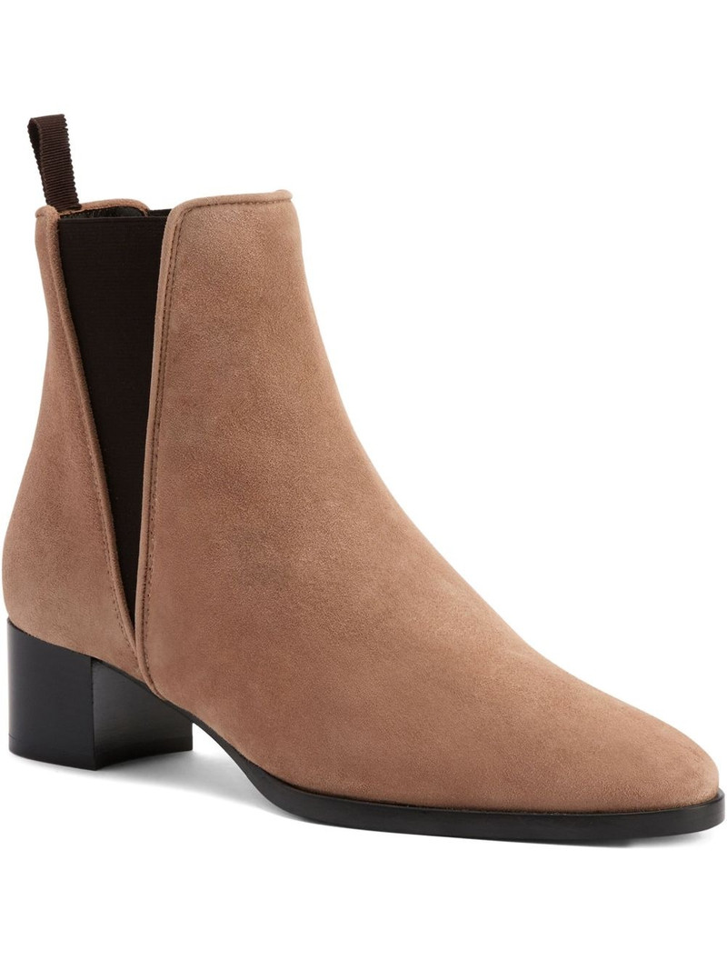 Judy elastic-panel suede boots 1