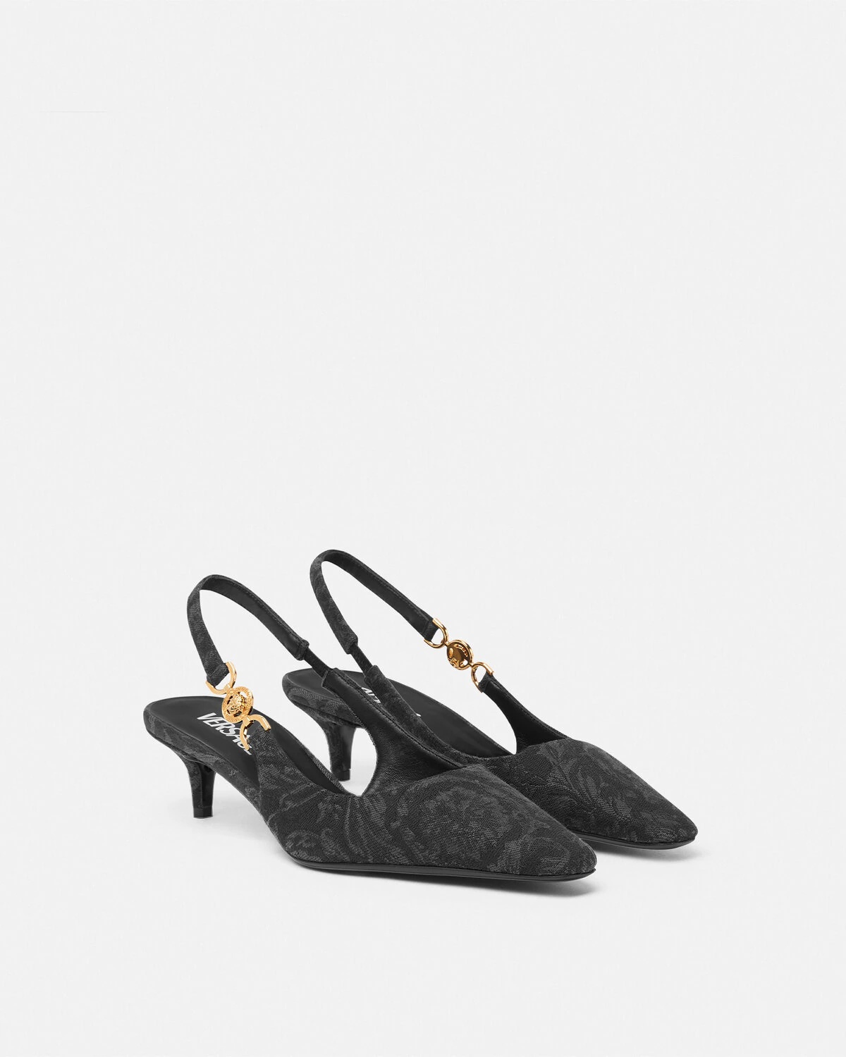 Medusa '95 Barocco Slingback Pumps 40 mm - 2