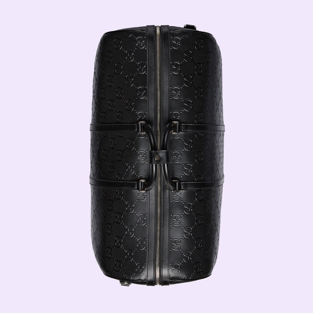 GG embossed maxi duffle bag - 6
