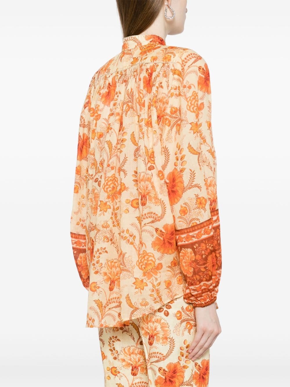 Junie floral-print blouse - 4