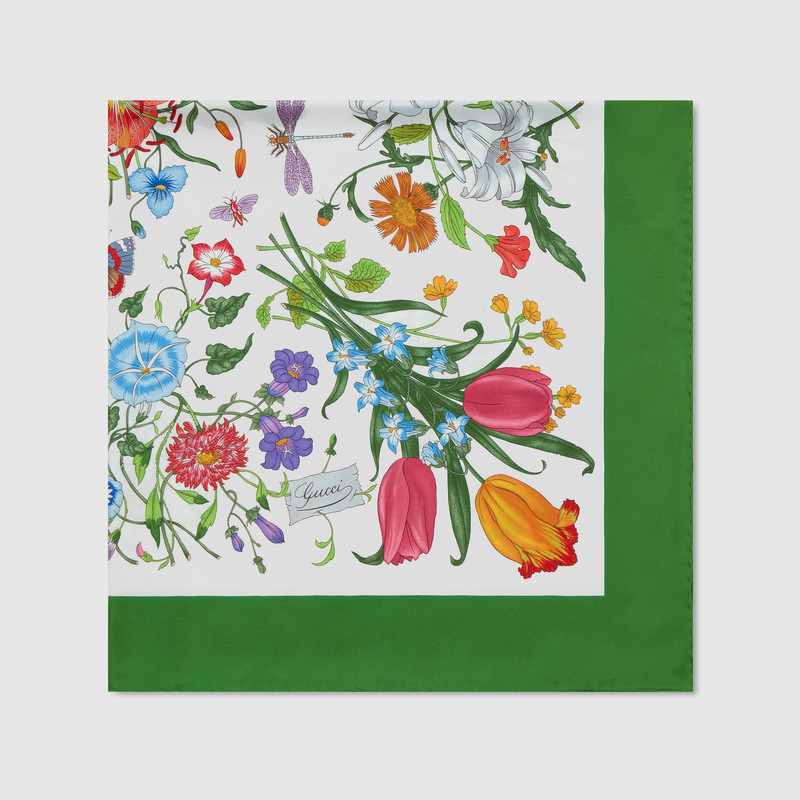 GUCCI Printed silk carré outlook