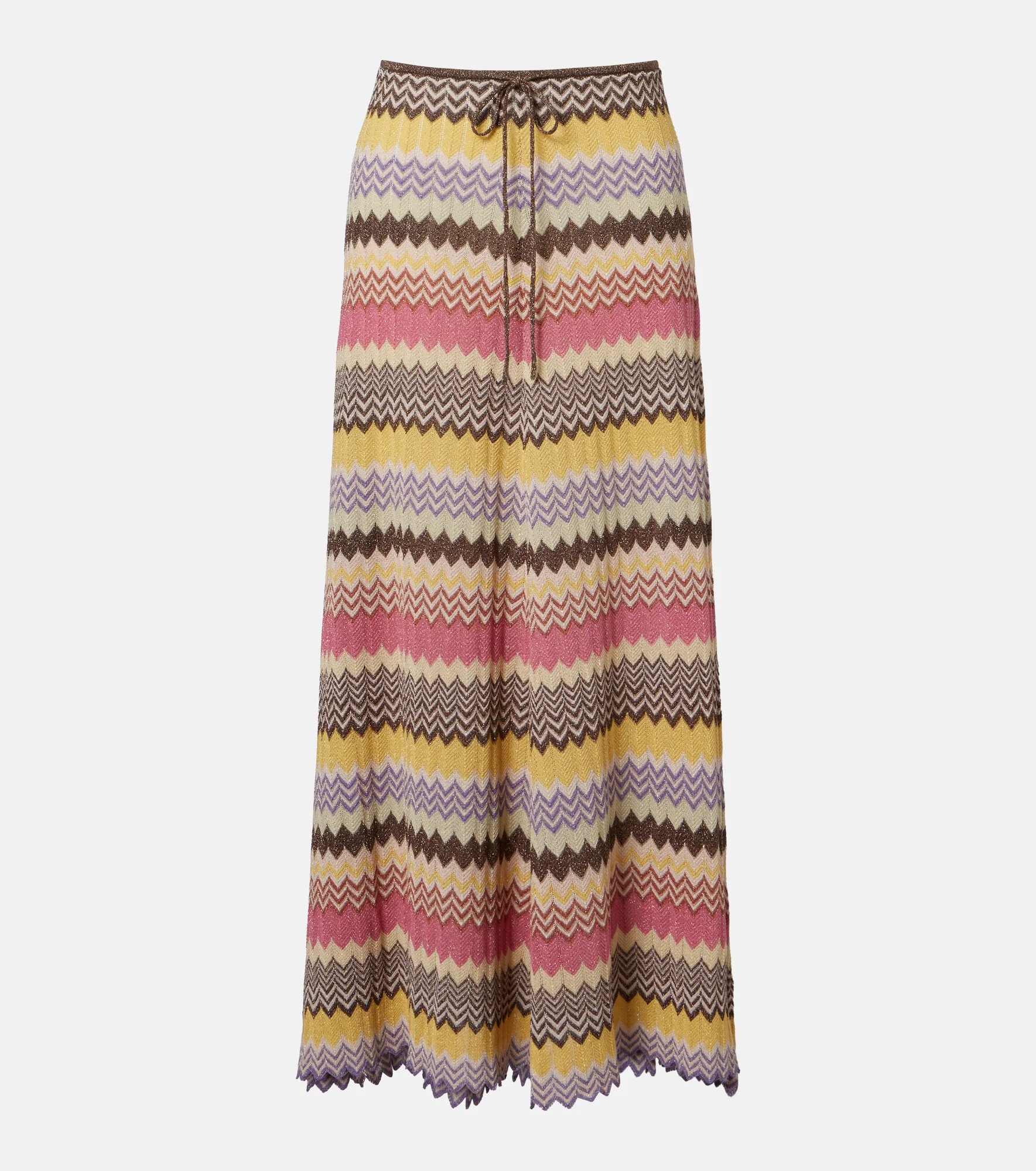 Lamé maxi skirt - 1