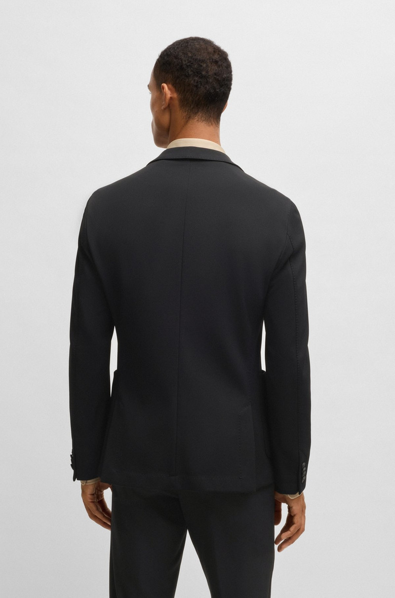 SLIM-FIT JACKET IN WASHABLE STRETCH FABRIC 4