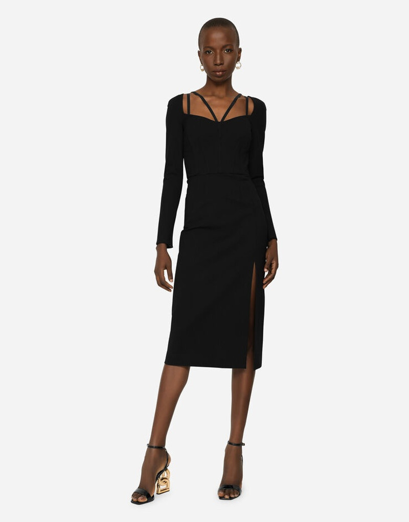Stretch jersey sheath dress 4