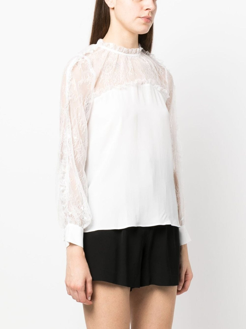 chantilly-lace long-sleeved blouse 3