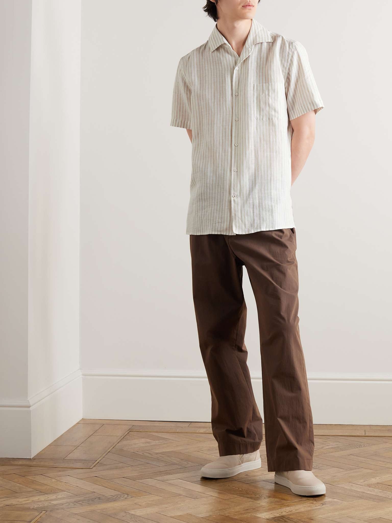 Andre Striped Linen Shirt - 2