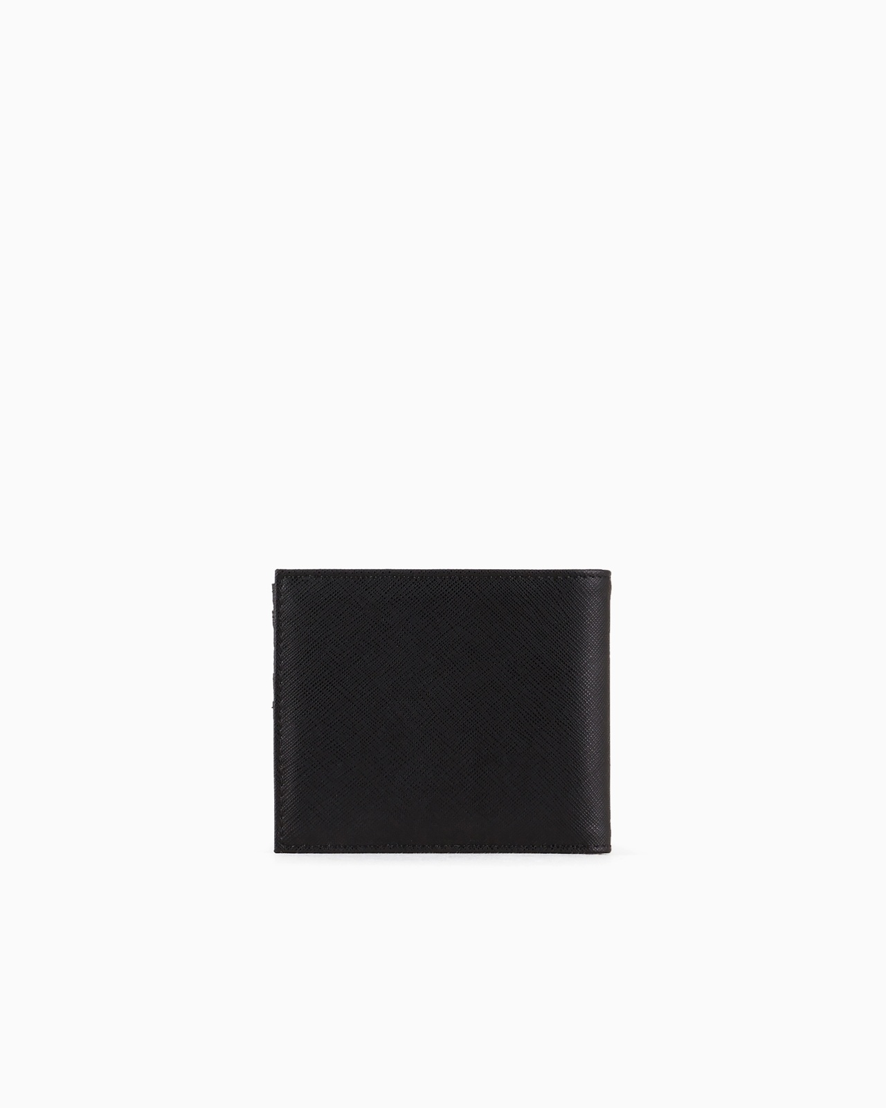 ASV REGENERATED SAFFIANO LEATHER WALLET WITH EAGLE PLATE - 2