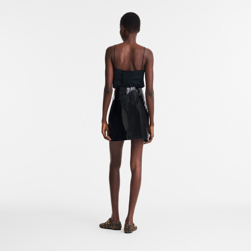 Skirt Black - Leather 3