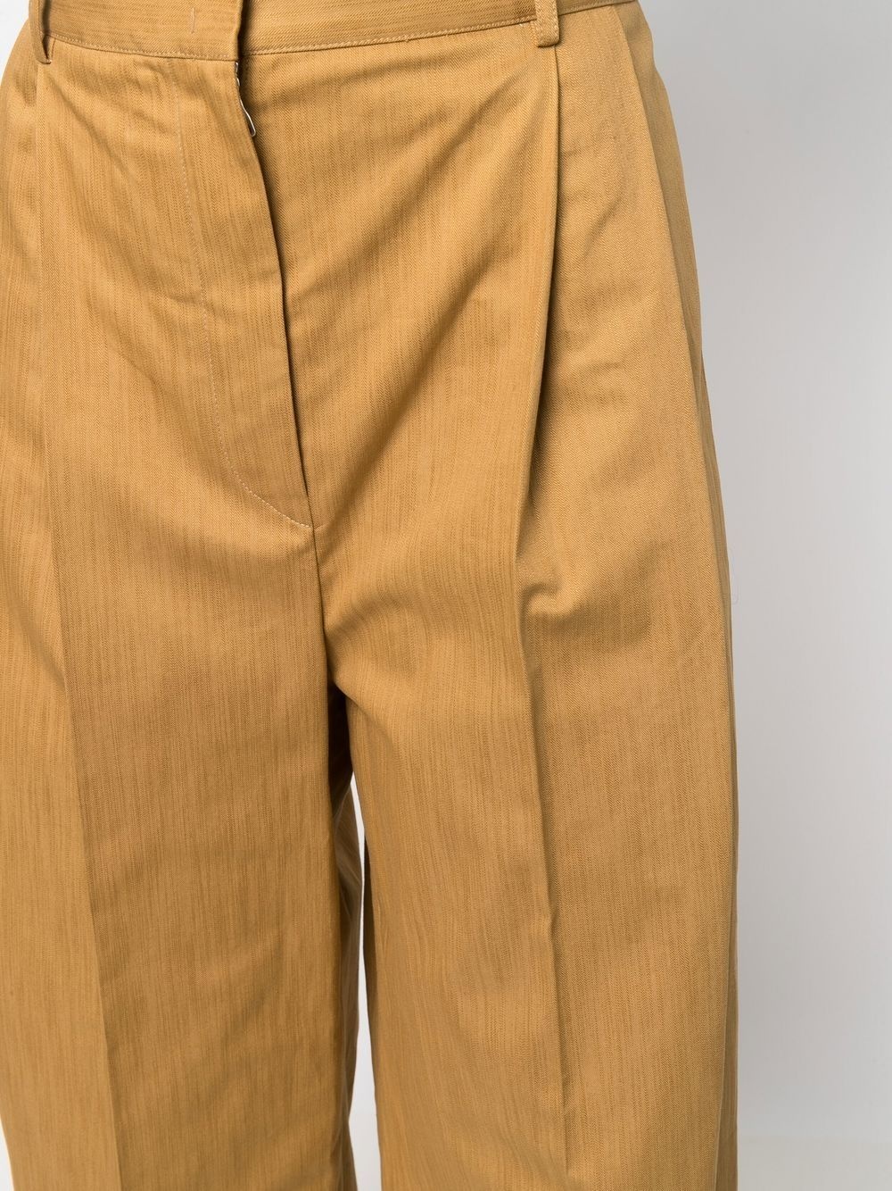 high-waisted wide leg trousers - 5