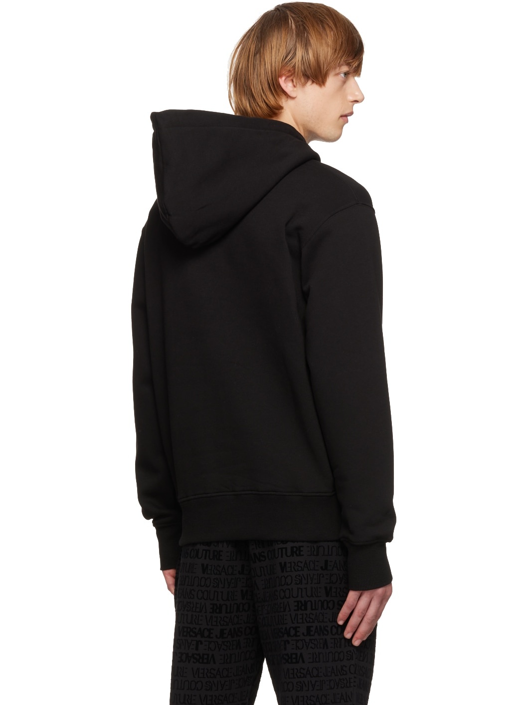 Black Bonded Hoodie - 3