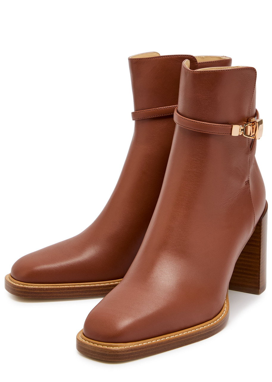 Gabriela Hearst Nina Leather Ankle Boots - 3