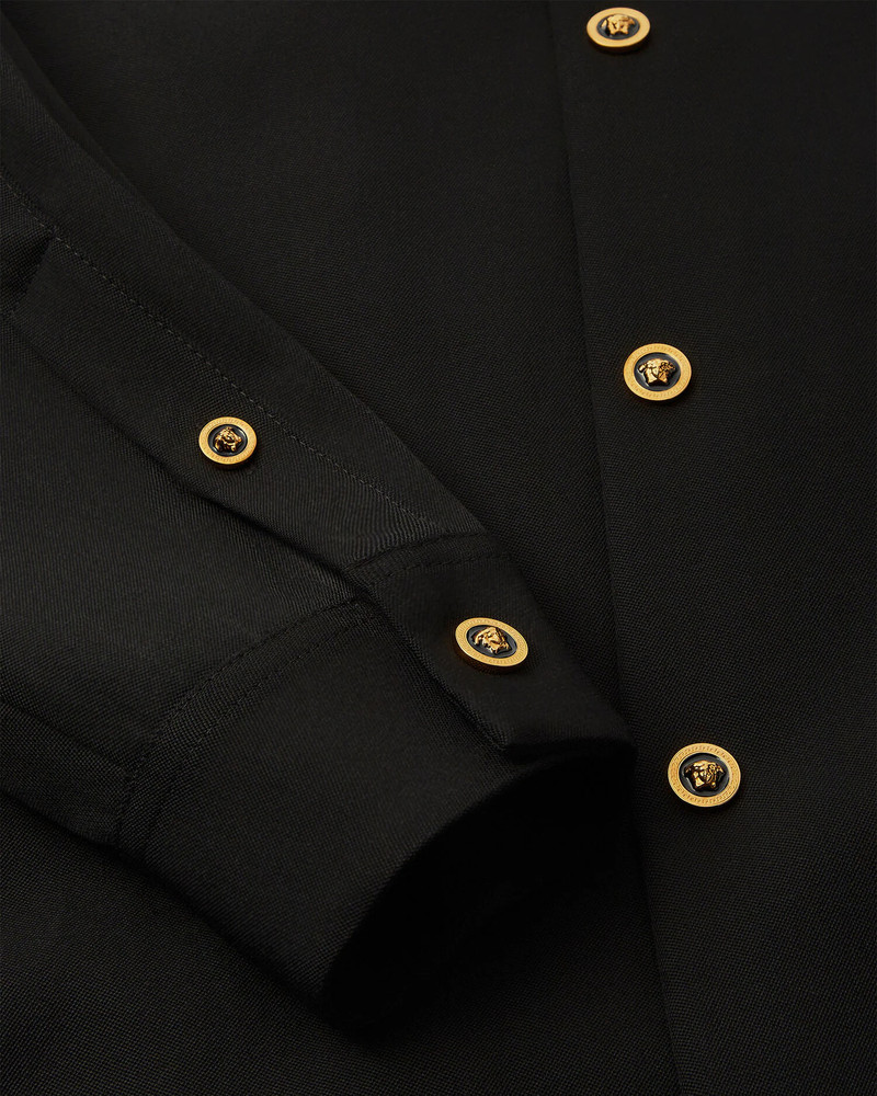 Studded Wool Overshirt 5
