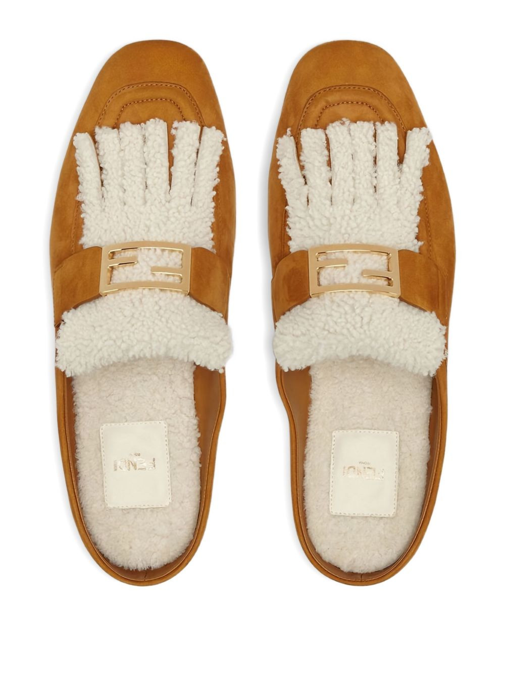 leather flat sandals - 4