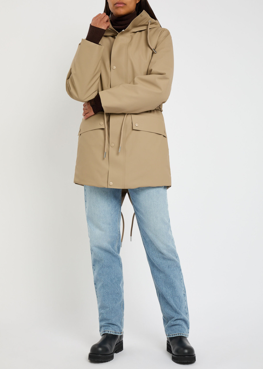 Rains Padded Rubberised Parka - 4