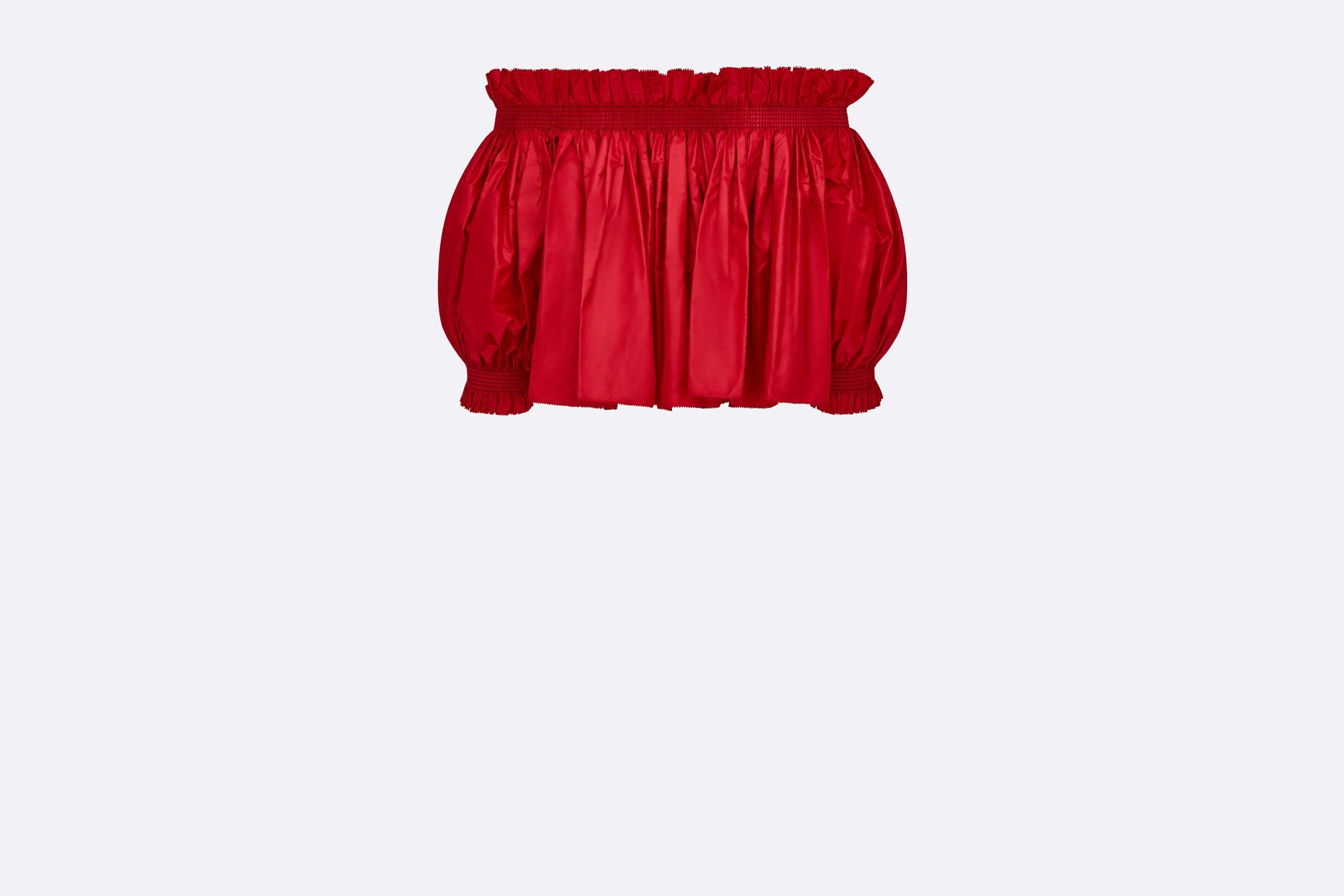 Off-The-Shoulder Smocked Top - 2