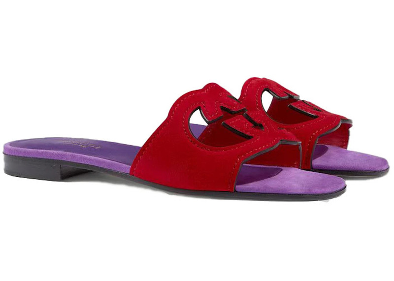 GUCCI Women's Interlocking G cut-out slide sandal outlook