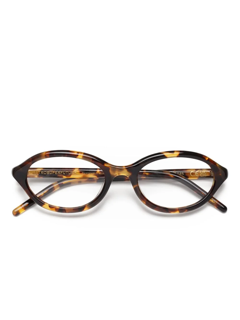 Numero 145 oval-frame glasses - 1