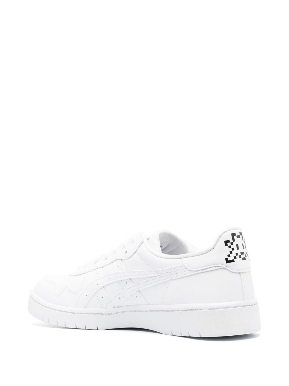 graphic-print low-top sneakers - 3