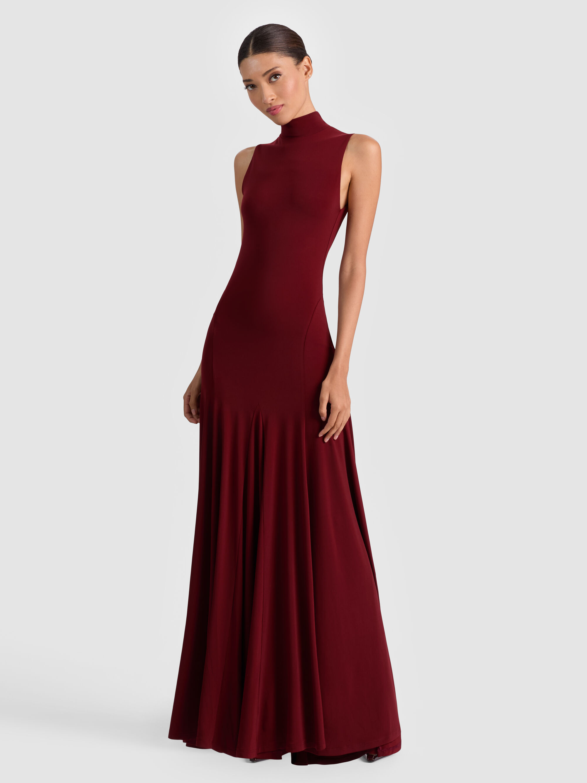 AUGUSTA OPEN BACK MAXI DRESS - 2