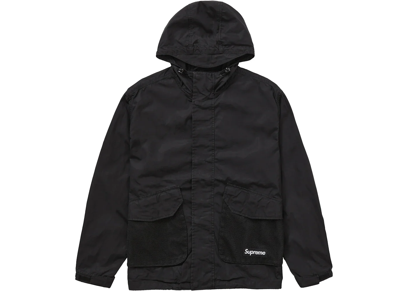 Supreme Mesh Pocket Cargo Jacket Black - 1