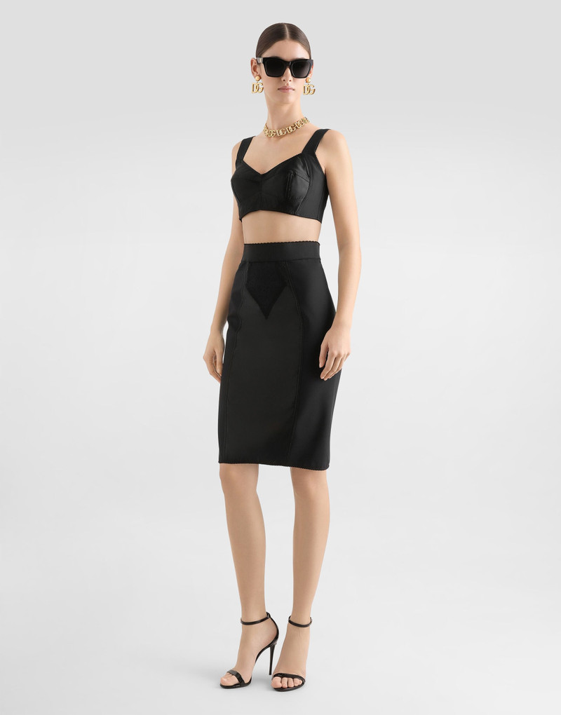 Dolce & Gabbana Lace and satin skirt outlook