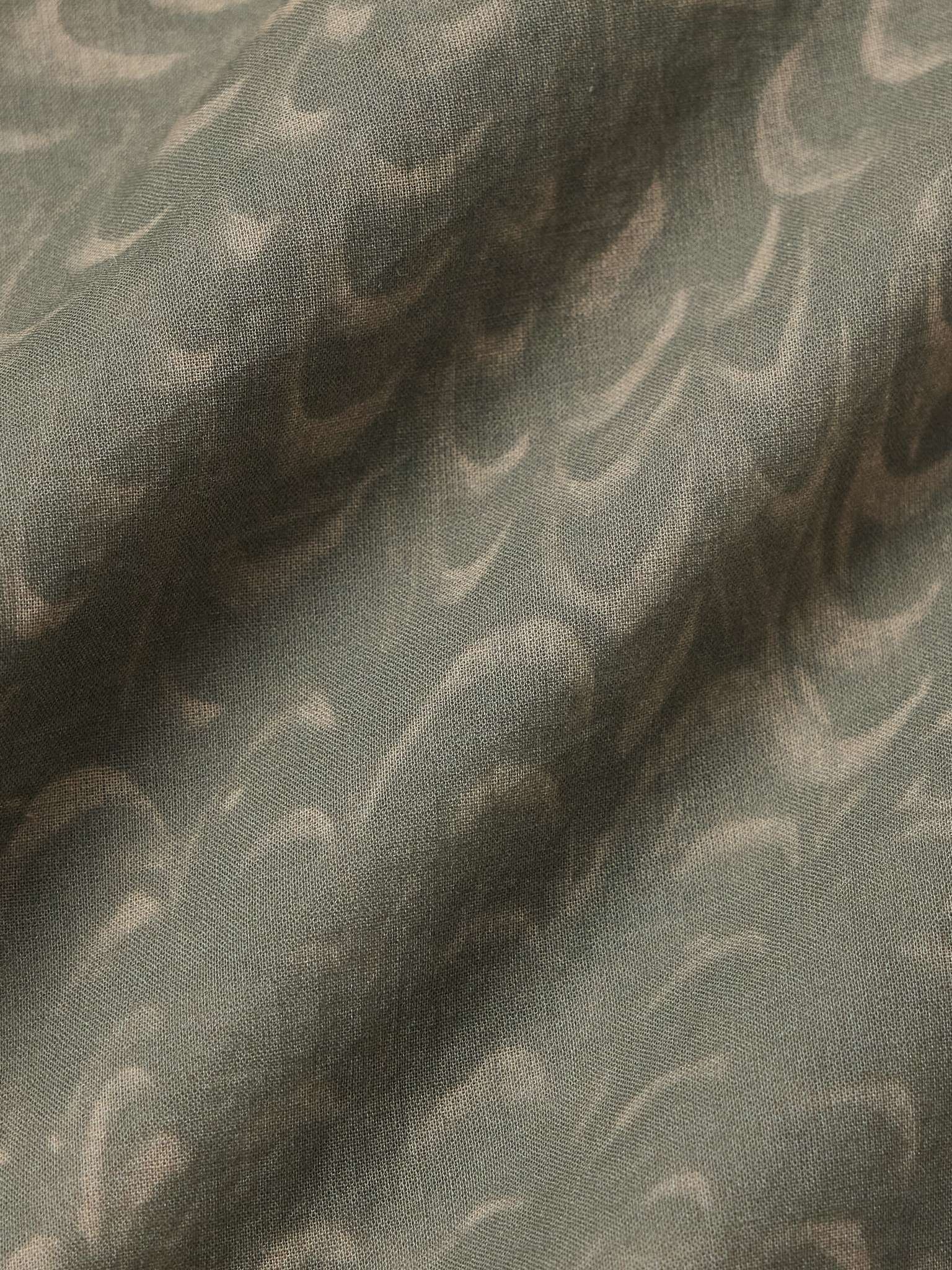 Camp-Collar Printed Cotton-Voile Shirt - 4