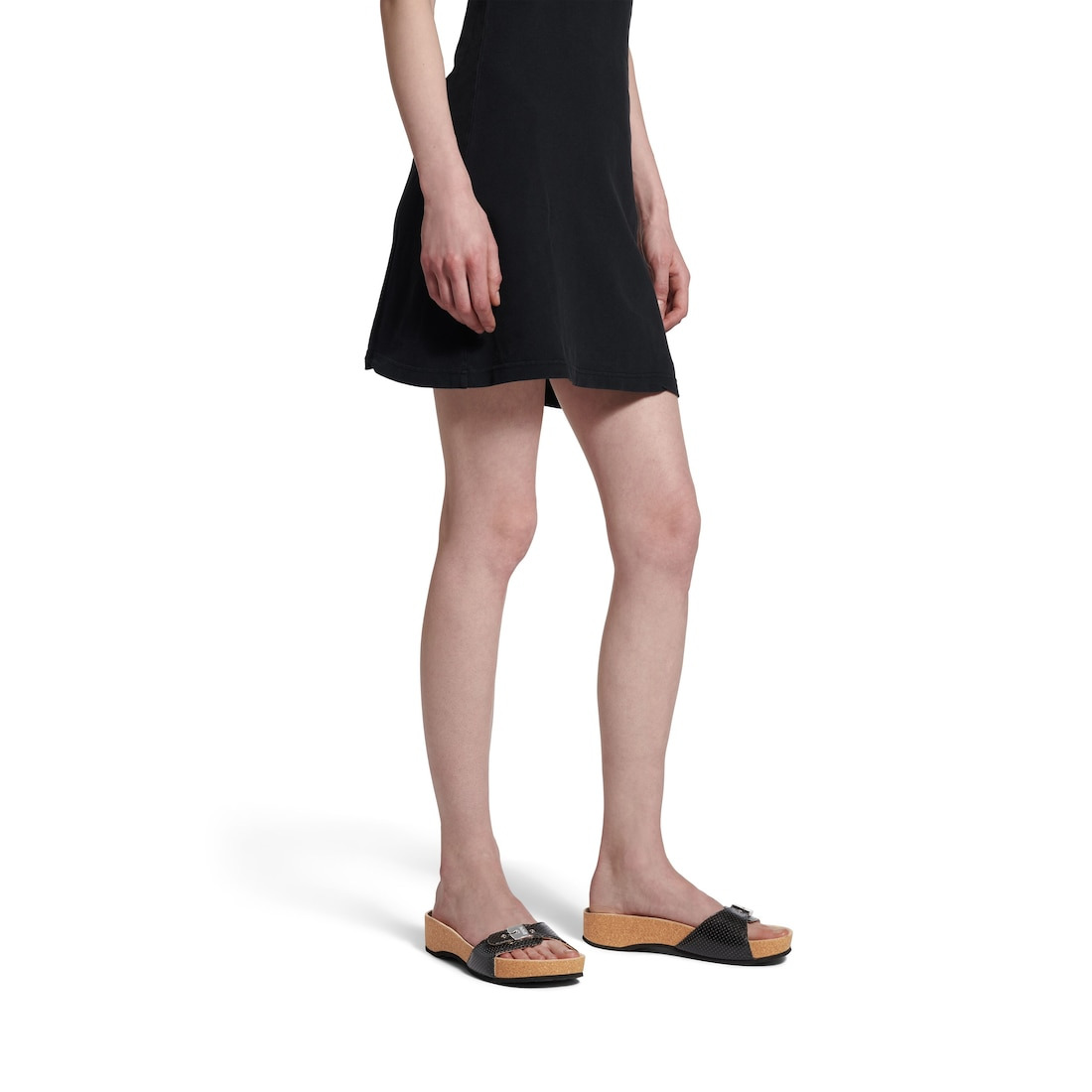 Women's Balenciaga I Scholl Sandal in Black - 9