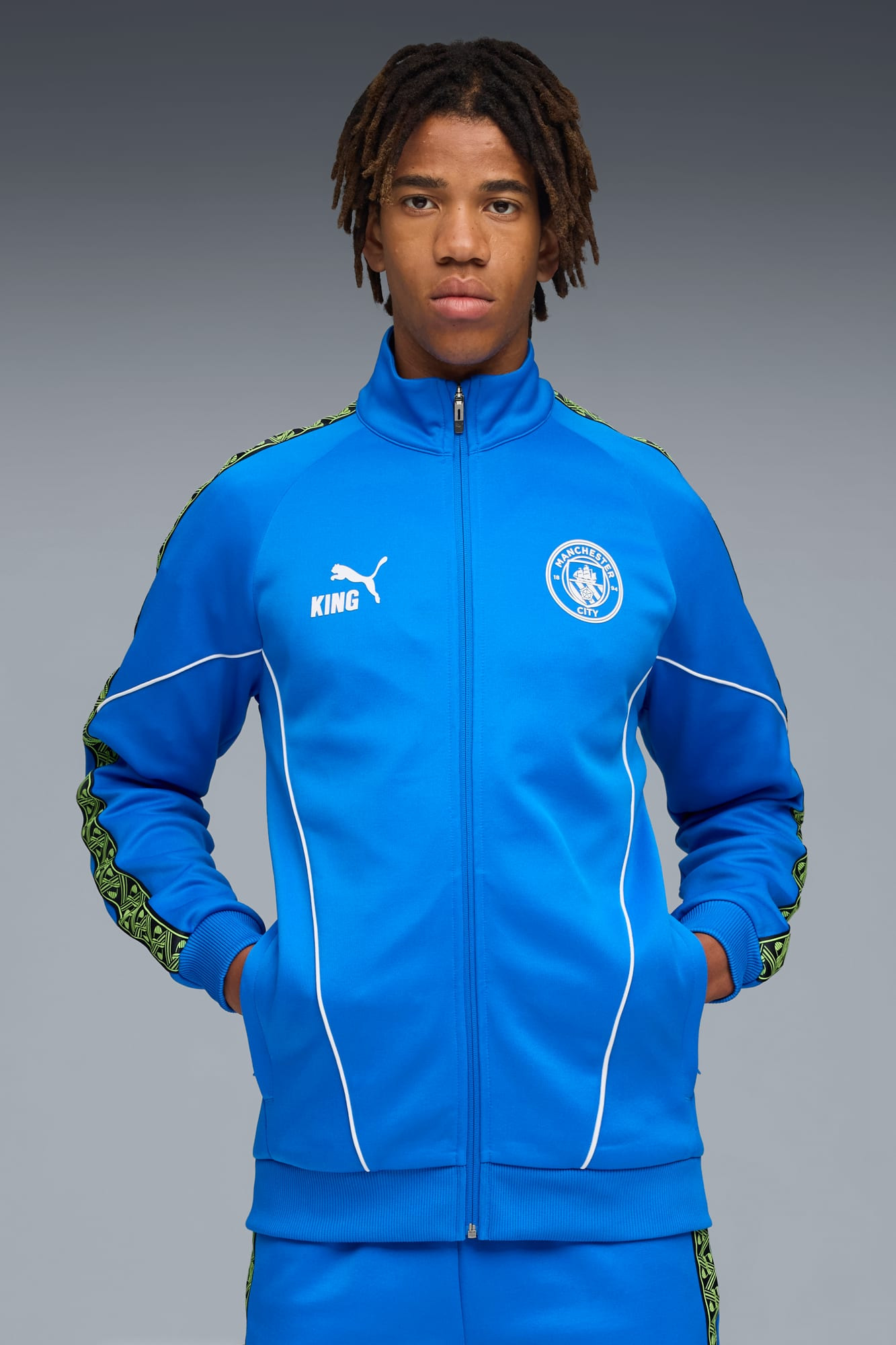 Manchester City KING Anthem Jacket Men - 3