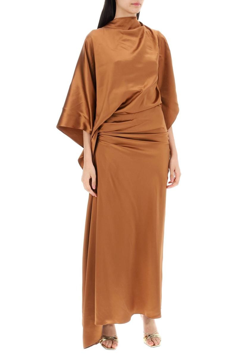 Christopher Esber Cusco Silk Draped Midi Dress - 2