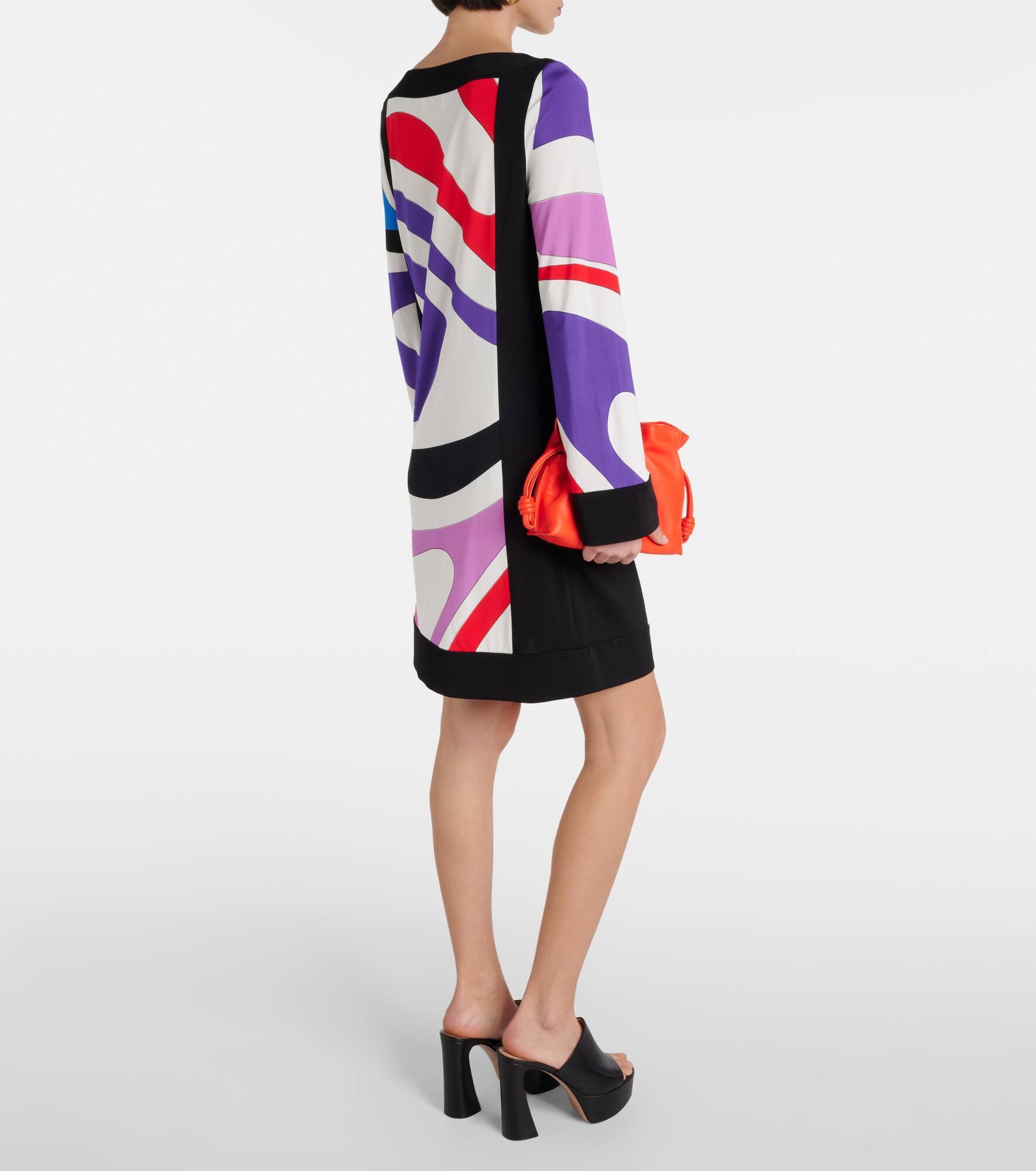 Marmo-printed minidress - 3
