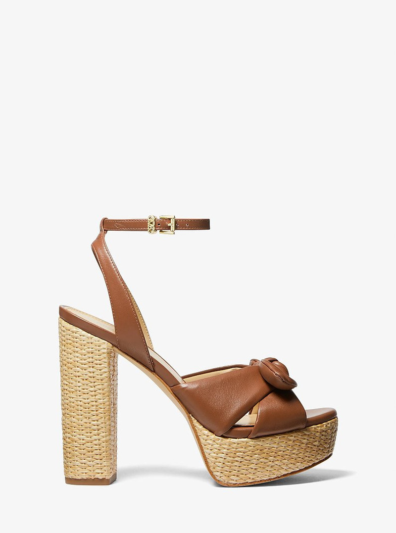 Sadie Leather Platform Sandal 1