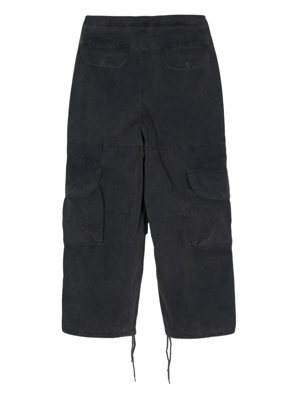 high-waist straight-leg trousers - 2