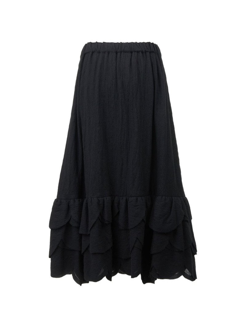 Noir Kei Ninomiya ruffled skirt outlook