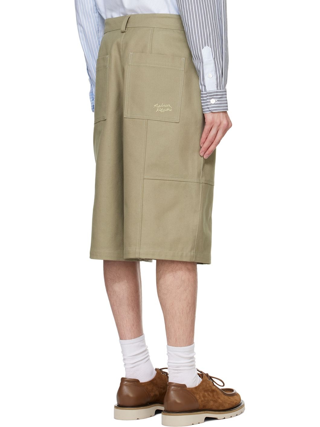 Green Workwear Shorts - 3