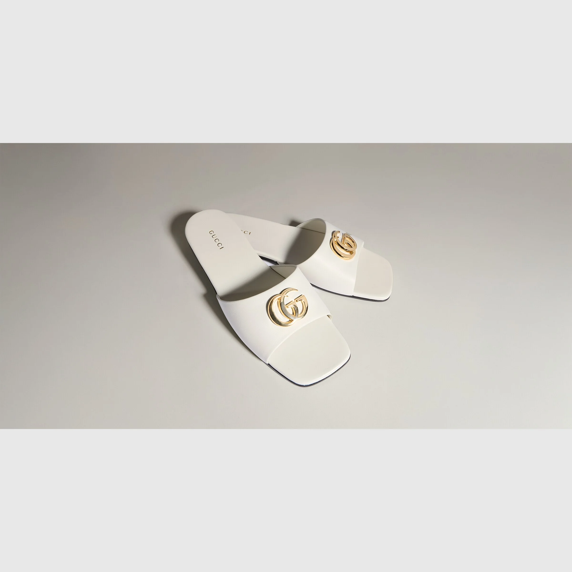 Women's slide sandal with Double G - 1