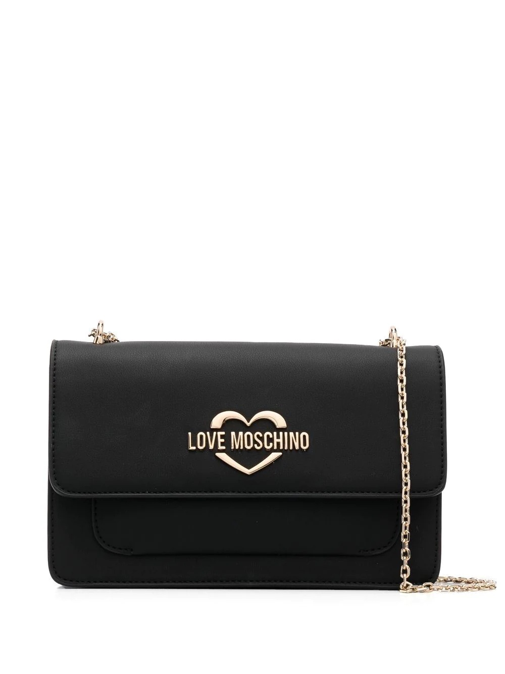 heart logo-plaque bag - 1