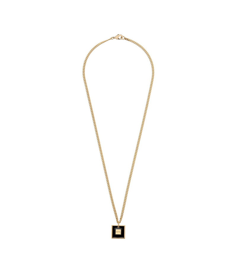 Logo A Plaques necklace 4