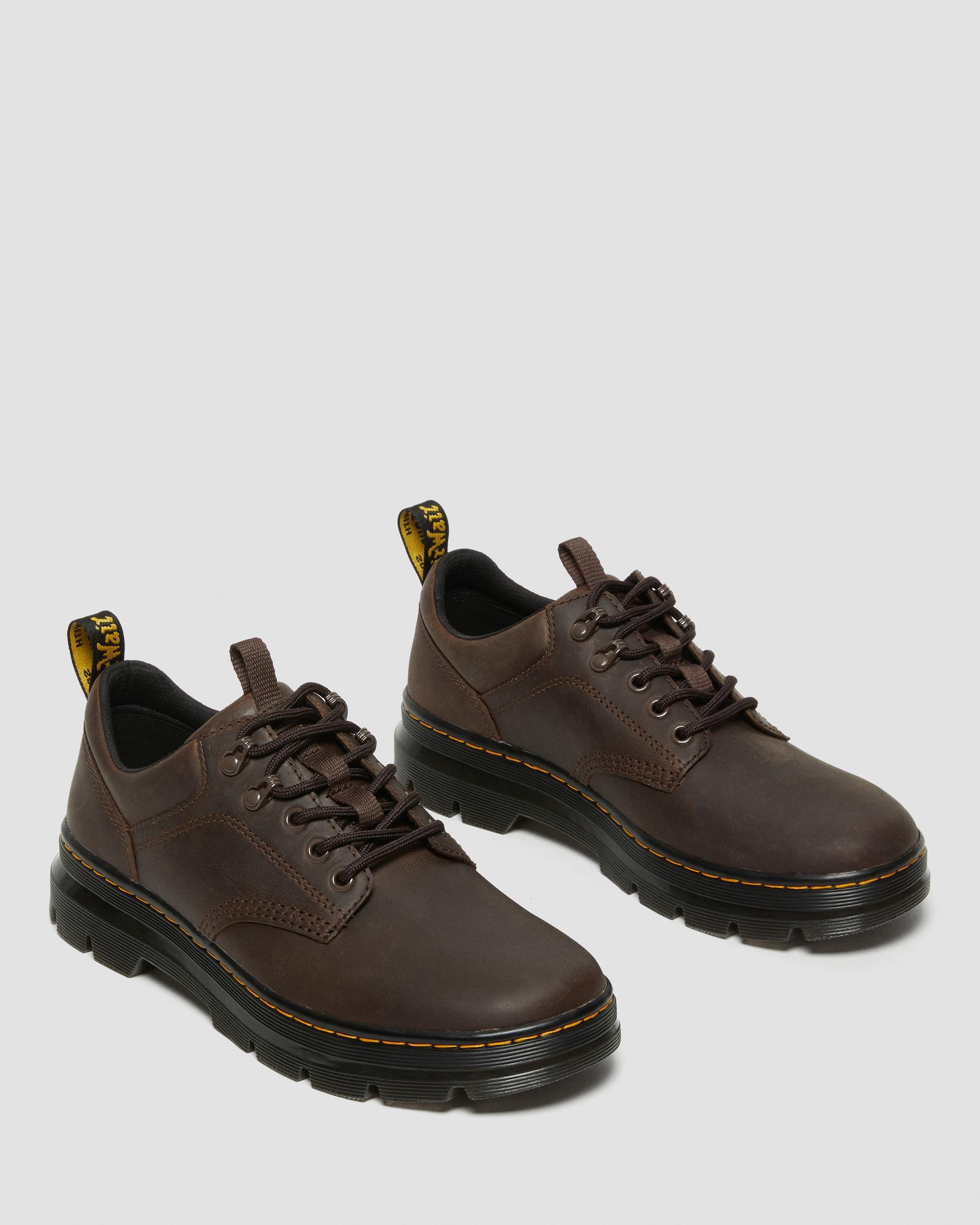 Reeder Crazy Horse Leather Utility Shoes - 8