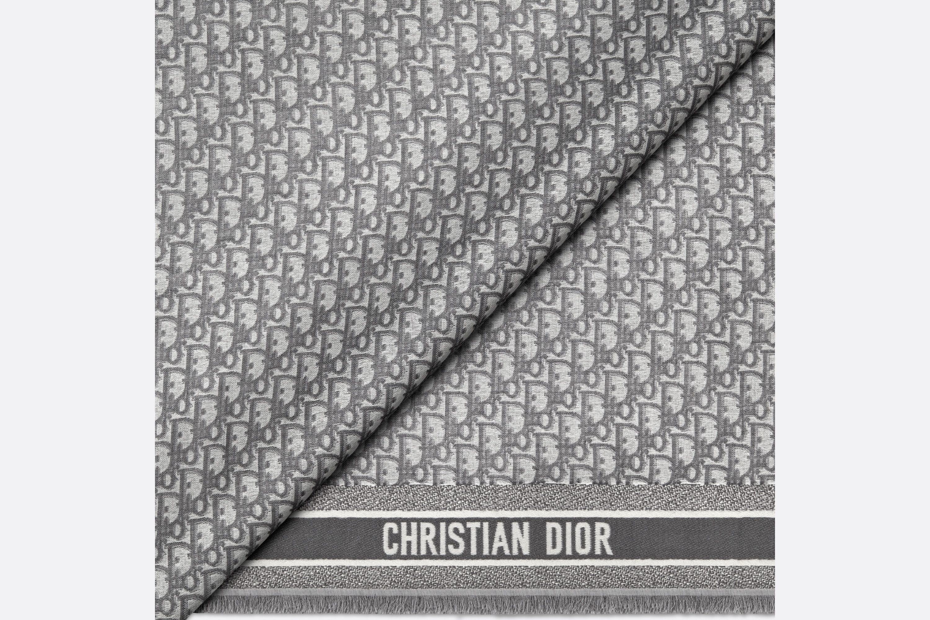 Dior Oblique Shawl - 4