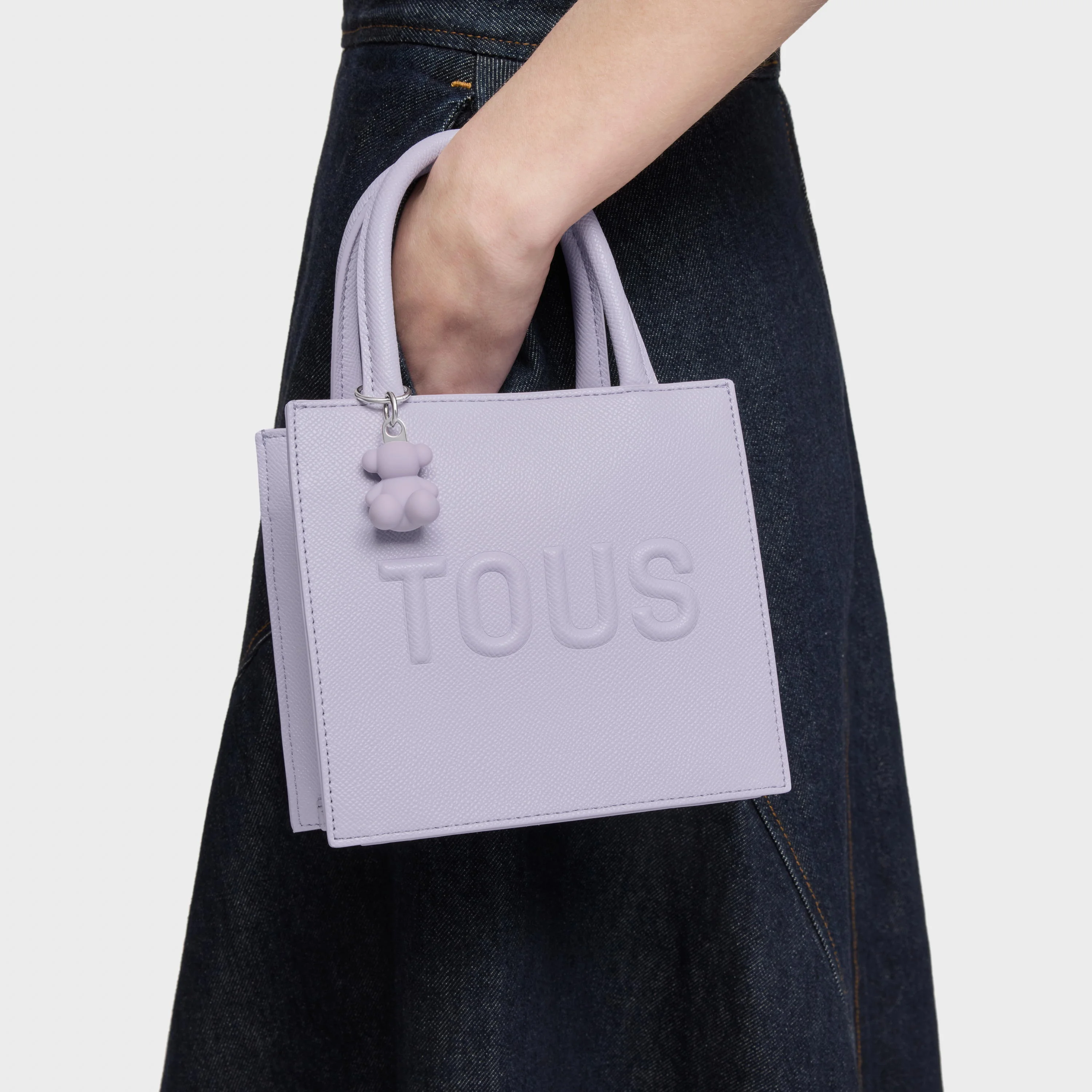 Mauve Cube minibag TOUS Brenda - 1