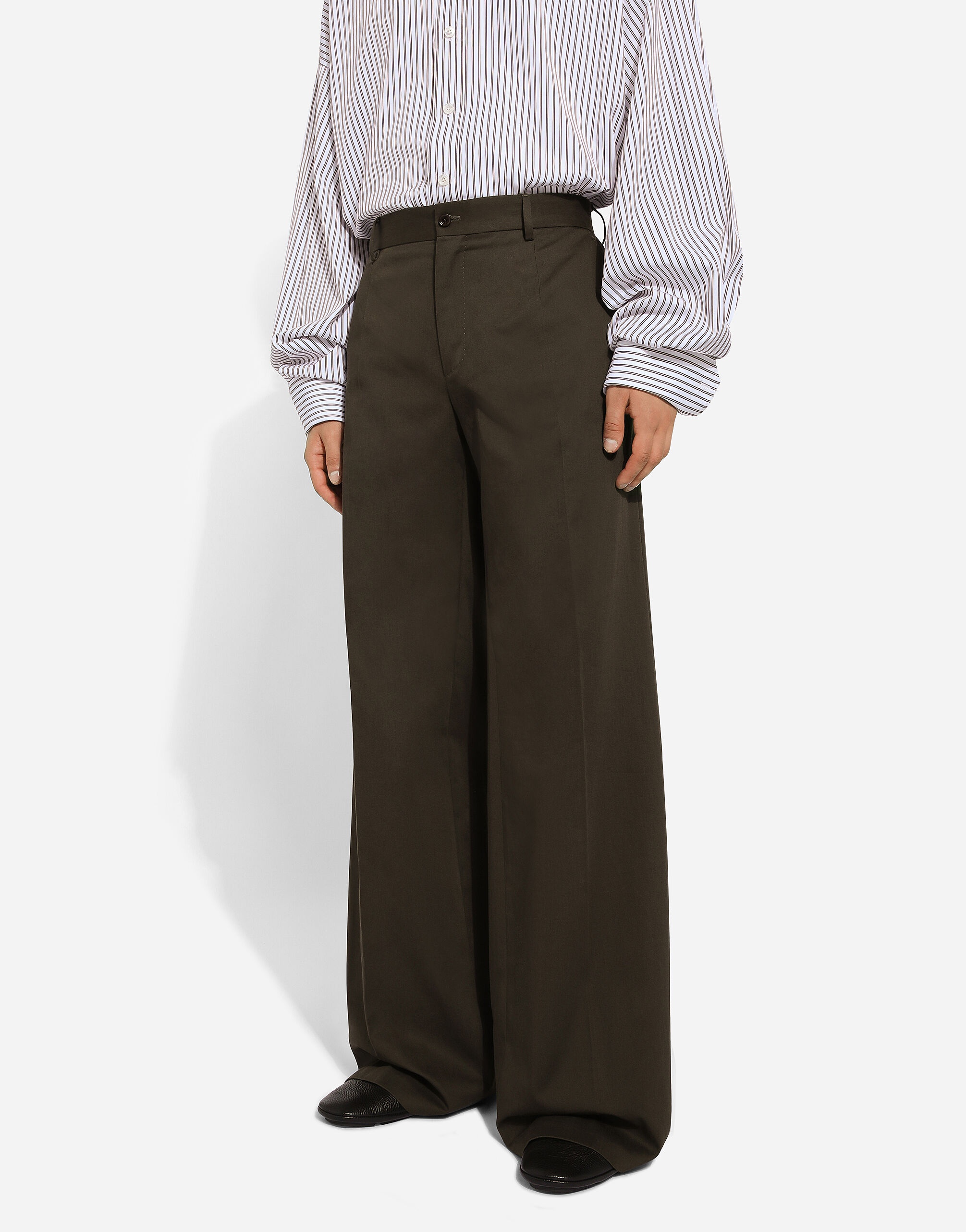 Tailored cotton pants - 4