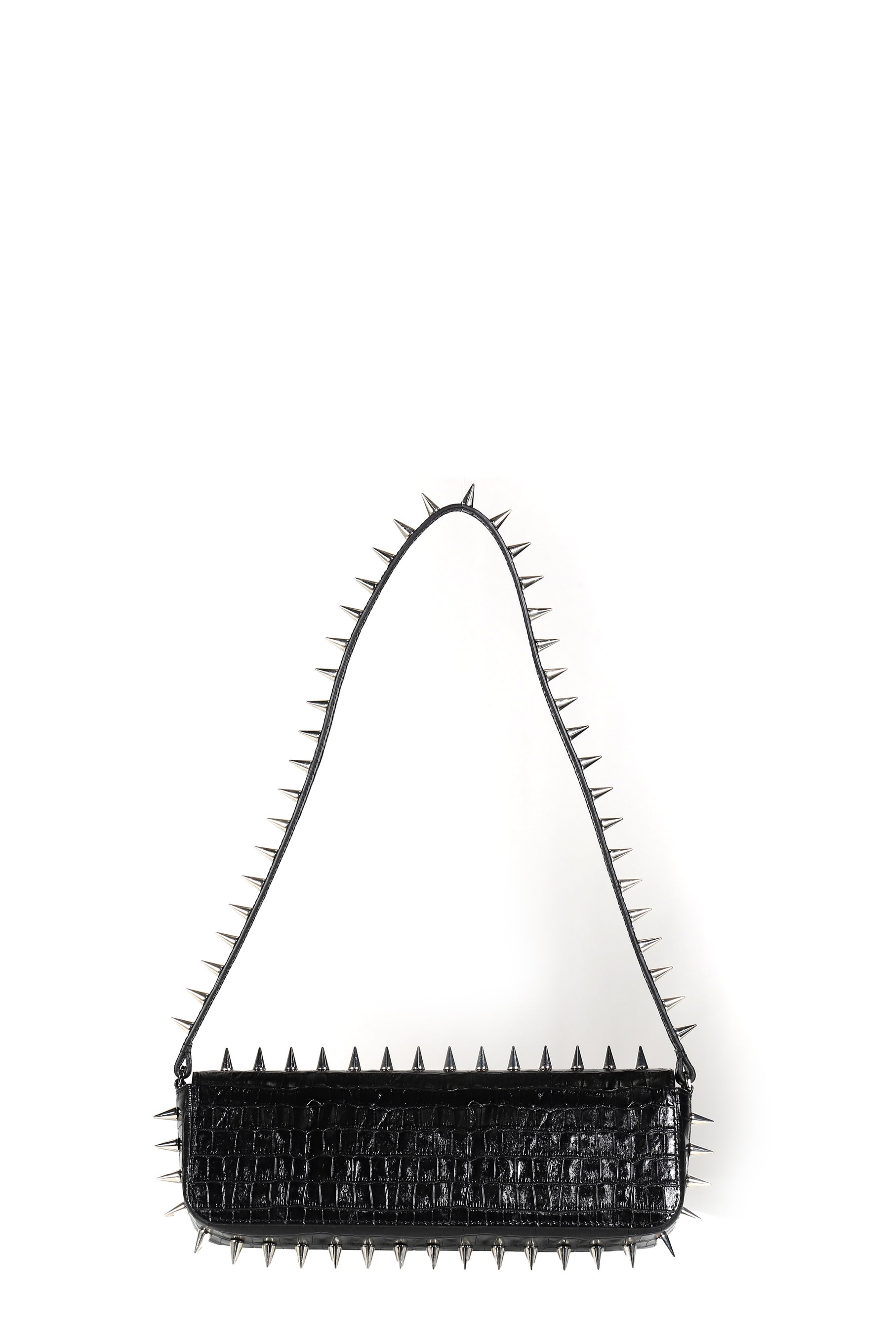 SPIKE BAGUETTE / BLK CROCCO - 2