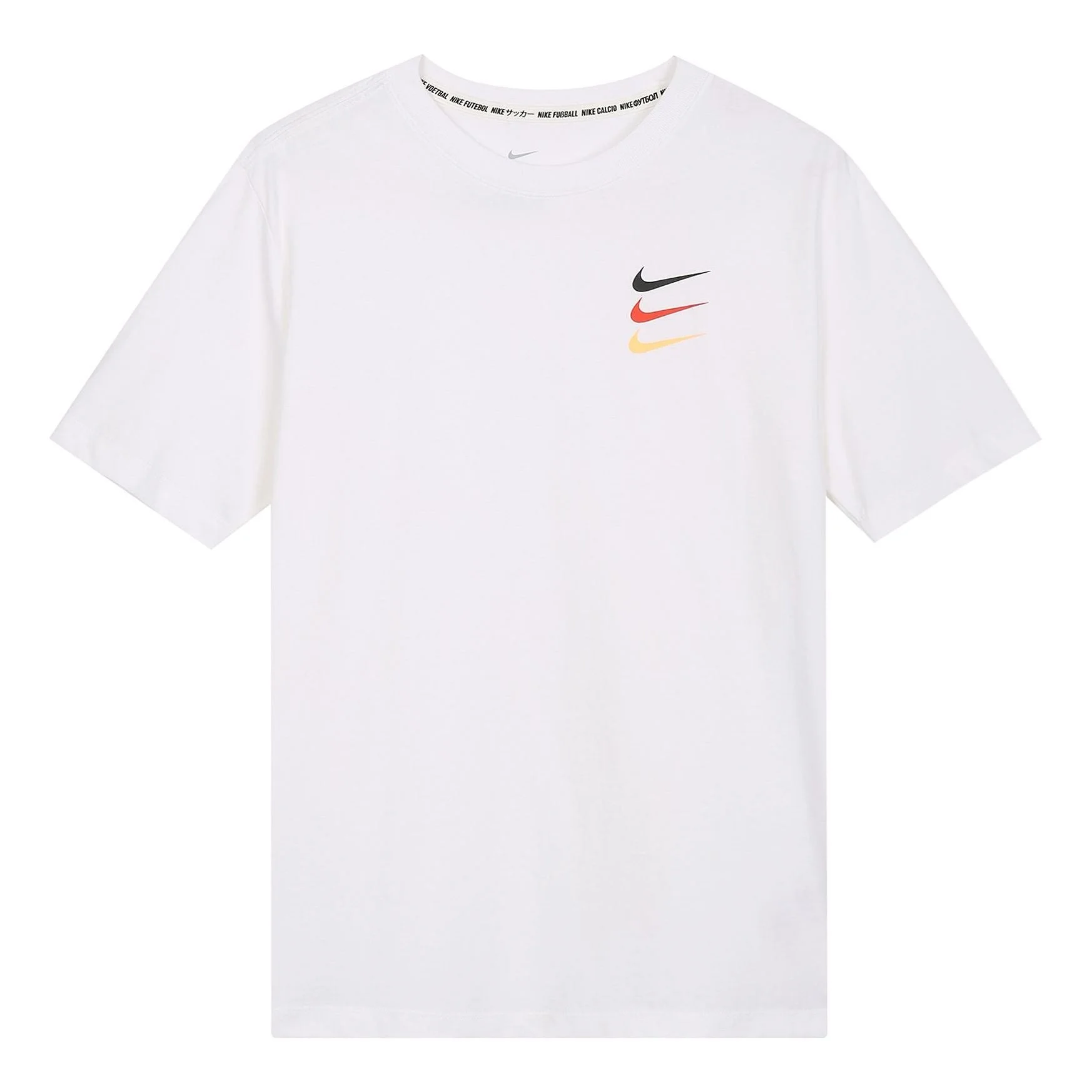 Nike FC Logo Soccer/Football Short Sleeve White CT8432-100 - 1