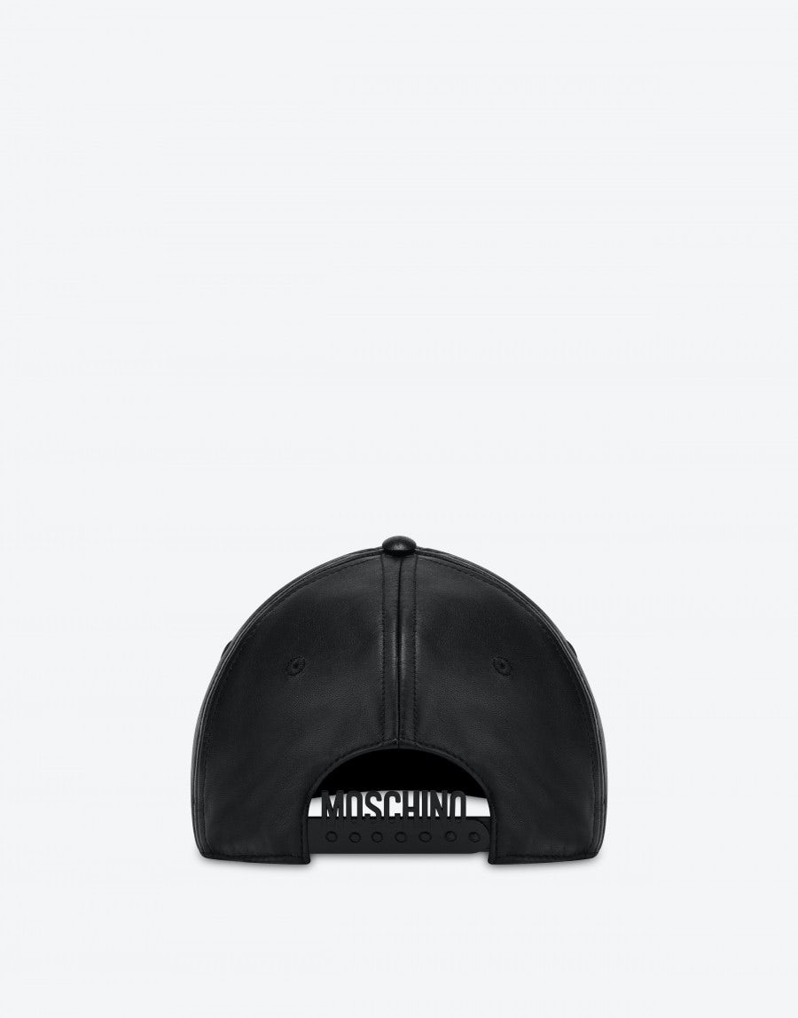 LETTERING LOGO NAPPA HAT - 2