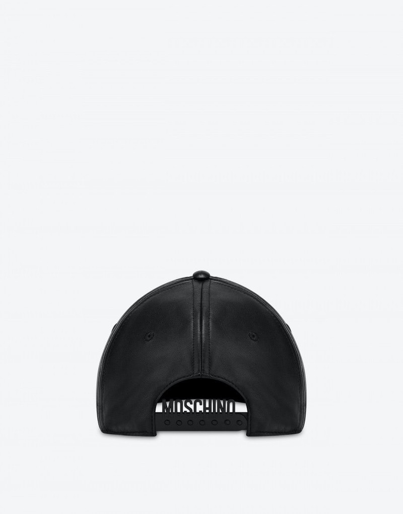 Moschino LETTERING LOGO NAPPA HAT outlook