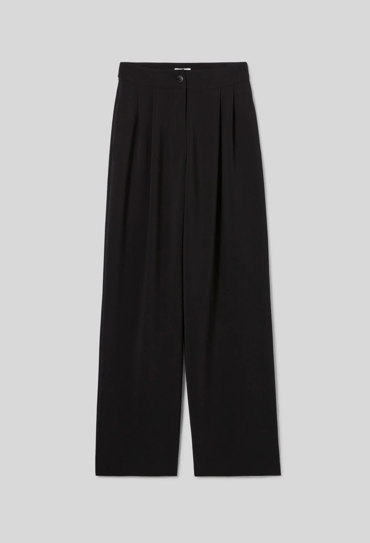 TAILORED STRAIGHT WIDE TROUSERS - 1