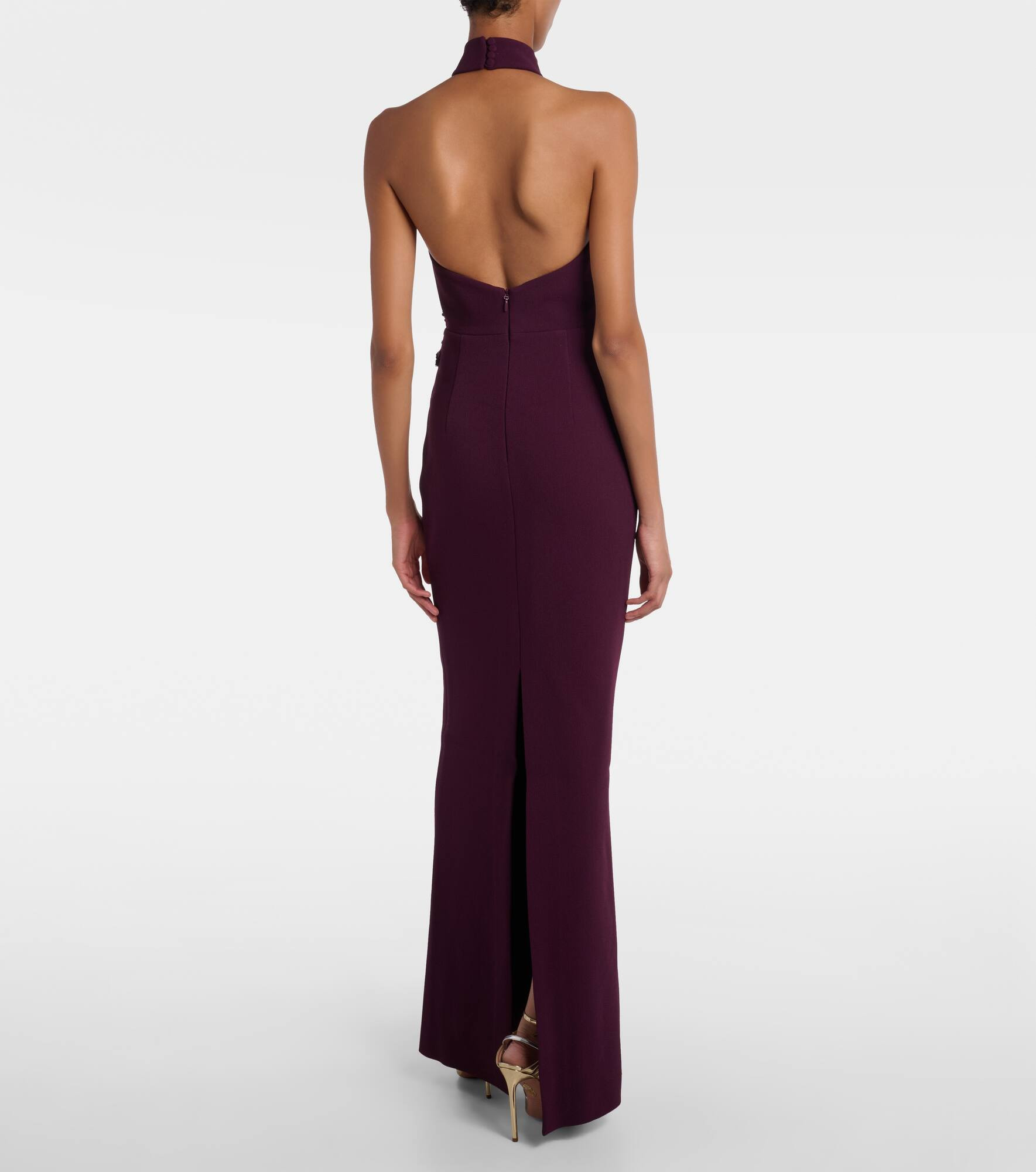 Beatrice embellished crêpe gown - 3