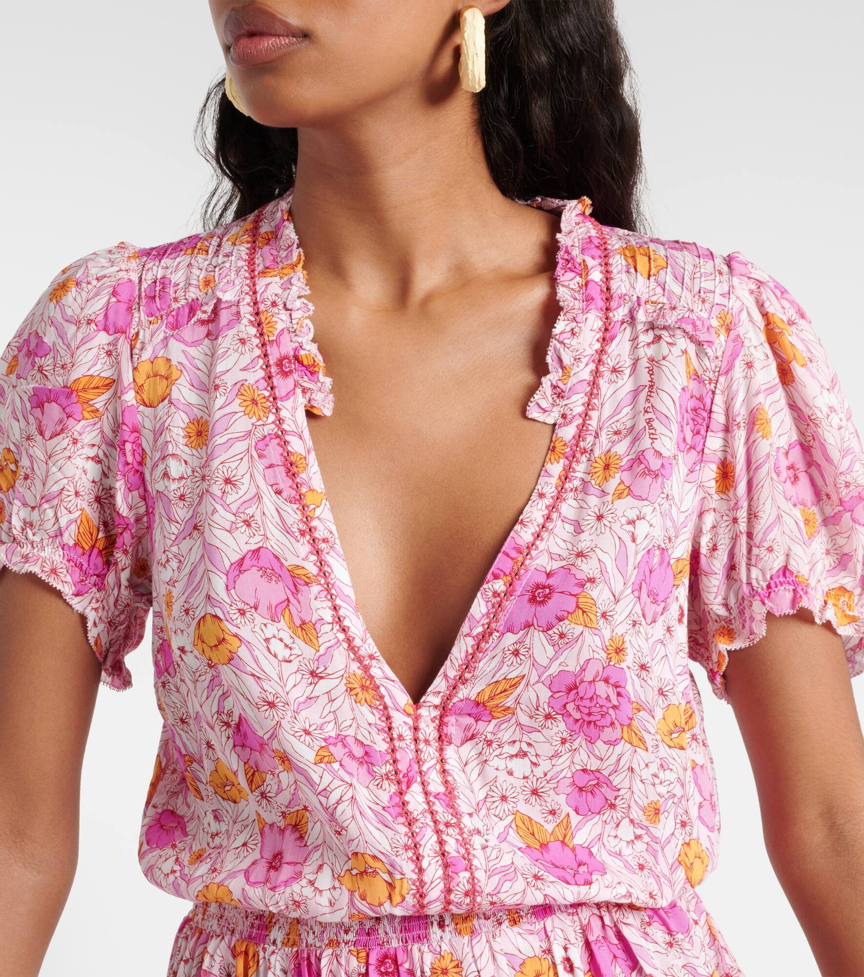 Floral minidress - 4