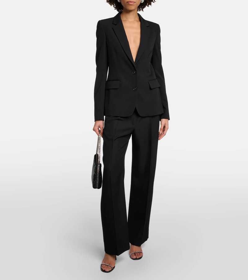 Stella McCartney Single-breasted wool blend blazer outlook